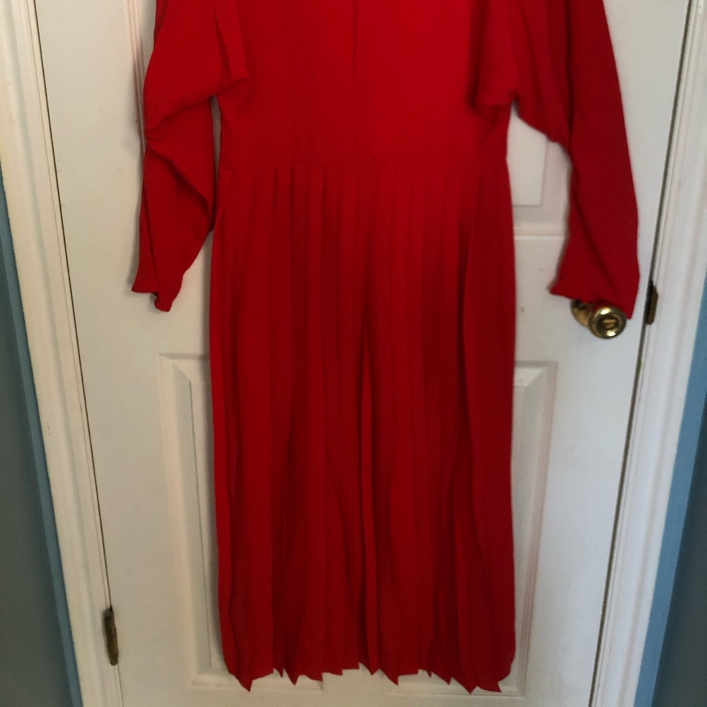 Asos red dress